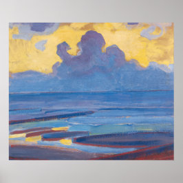 Piet Mondrian Am Meer Berühmtes Gemälde Poster