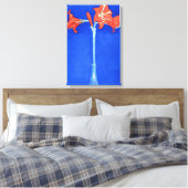 Piet Mondrian - Amaryllis Blume Malerei Leinwanddruck (Insitu (Schlafzimmer))