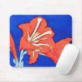 Piet Mondrian - Amaryllis Blume Malerei Mousepad (Mit Mouse)