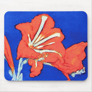 Piet Mondrian - Amaryllis Feine Blumenmalerei Mousepad