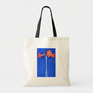 Piet Mondrian - Amaryllis Feine Blumenmalerei Tragetasche