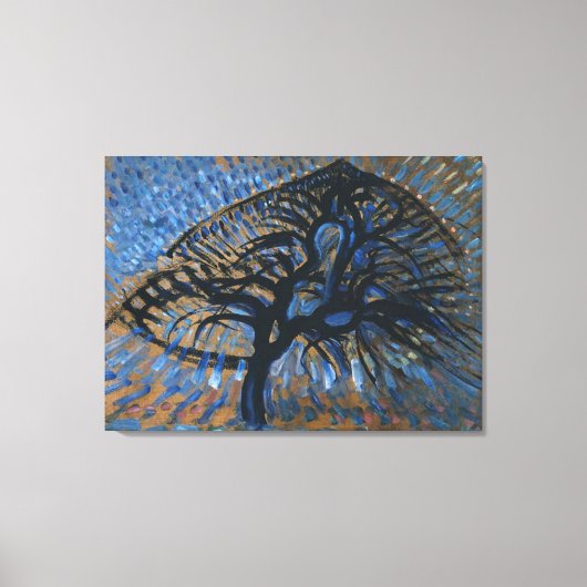 PIET MONDRIAN APPLE BLOSSOM BAUM ABSTRAKTER DRUCK LEINWANDDRUCK (Vorderseite)