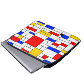 Piet Mondrian Art Abstrakt Art Laptopschutzhülle (Vorne Knopf)