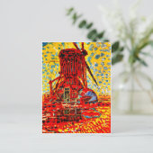 Piet Mondrian art, Mill in Sunlight, 1908 Postkarte (Stehend Vorderseite)