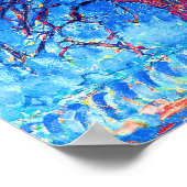 Piet Mondrian - Avond (Abend) Der Rote Baum Poster (Ecke)