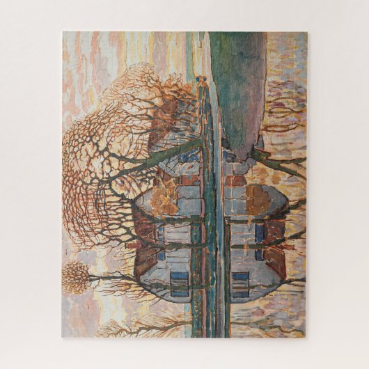 Piet Mondrian - Bauernhof in der Nähe von Duivendr Puzzle (Vertikal)