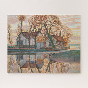 Piet Mondrian - Bauernhof in der Nähe von Duivendr Puzzle