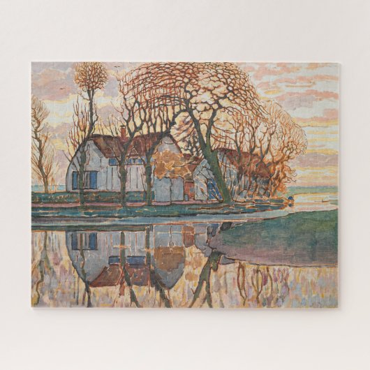 Piet Mondrian - Bauernhof in der Nähe von Duivendr Puzzle (Horizontal)