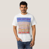 Piet Mondrian Berühmte Maldüne III Custom T-Shirt (Vorne ganz)