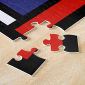 Piet Mondrian, Breites with Red Plane Puzzle (Seite)