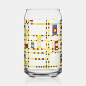 Piet Mondrian Broadway Boogie Woogie Abstrakte Kun Dosenglas (Rückseite)