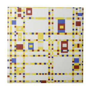 Piet Mondrian Broadway Boogie Woogie Abstrakte Kun Fliese