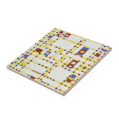 Piet Mondrian Broadway Boogie Woogie Abstrakte Kun Fliese (Seite)