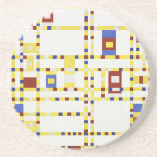 Piet Mondrian Broadway Boogie Woogie Abstrakte Kun Getränkeuntersetzer