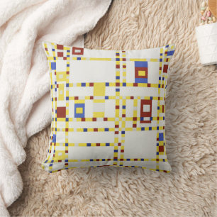 Piet Mondrian Broadway Boogie Woogie Abstrakte Kun Kissen
