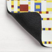 Piet Mondrian Broadway Boogie Woogie Abstrakte Kun Mousepad (Ecke)