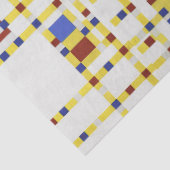 Piet Mondrian Broadway Boogie Woogie Abstrakte Kun Seidenpapier (Detail)