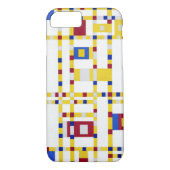 Piet Mondrian Broadway Boogie Woogie Case-Mate iPhone Hülle (Rückseite)