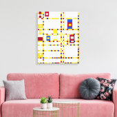 Piet Mondrian Broadway Boogie Woogie Leinwanddruck (Insitu (Wohnzimmer))