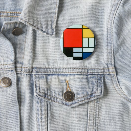 Piet Mondrian Button (Beispiel)