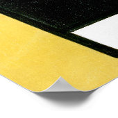 Piet Mondrian Composition Abstrakt Art Geometrie Poster (Ecke)