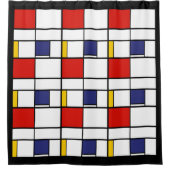 Piet Mondrian, Composition C Duschvorhang (Vorderseite)