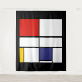 Piet Mondrian, Composition C Wandteppich (Vorderseite)