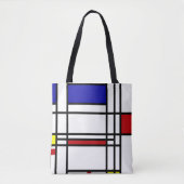 Piet Mondrian , “ Composition No.10 ” Tasche (Vorderseite)