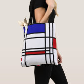 Piet Mondrian , “ Composition No.10 ” Tasche (Von Nahem)