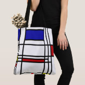 Piet Mondrian , “ Composition No.10 ” Tasche (Von Nahem)