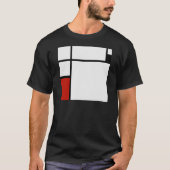 Piet Mondrian - Geometric Abstrakt T-Shirt (Vorderseite)