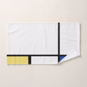 Piet Mondrian - Geometrisch Abstrakt Badhandtuch Set (Handtuch)