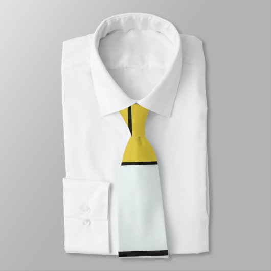 Piet Mondrian - Geometrisch Abstrakt Krawatte (Gebunden)