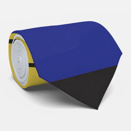 Piet Mondrian - Geometrisch Abstrakt Krawatte (Gerollt)