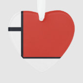 Piet Mondrian - Geometrisch Abstrakt Ornament (Vorderseite)