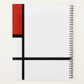 Piet Mondrian - Geometrisch Abstrakt Planer (Rückseite)