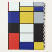 Piet Mondrian - Geometrisch Abstrakt Planer (Rückseite)