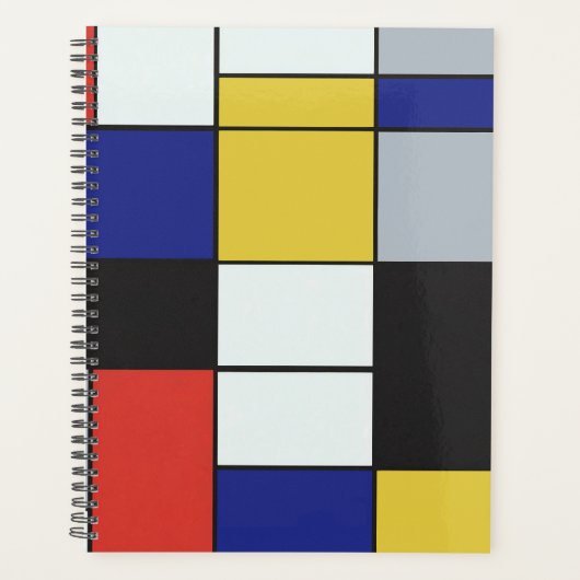 Piet Mondrian - Geometrisch Abstrakt Planer (Vorderseite)