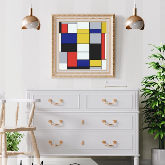 Piet Mondrian - Geometrisch Abstrakt Poster