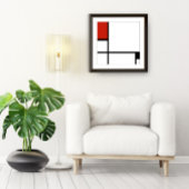Piet Mondrian - Geometrisch Abstrakt Poster