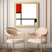 Piet Mondrian - Geometrisch Abstrakt Poster