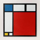 Piet Mondrian, Großkomposition ii Puzzle (Horizontal)