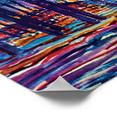 Piet Mondrian - Holz in der Nähe von Oele Kunstmal Poster (Ecke)