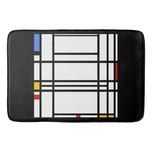 Piet Mondrian, Komposition 10 Badematte (Vorderseite)