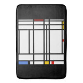 Piet Mondrian, Komposition 10 Badematte (Vorderseite Vertikal)