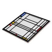 Piet Mondrian, Komposition 10 Fliese (Seite)