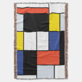 Piet Mondrian Komposition A - Abstrakte Moderne Ku Decke (Vorderseite Vertikal)