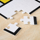 Piet Mondrian Komposition A - Abstrakte Moderne Ku Puzzle (Seite)