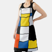 Piet Mondrian Komposition A - Abstrakte Moderne Ku Schürze (InSitu)