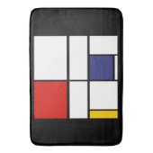 Piet Mondrian, Komposition C Badematte (Vorderseite Vertikal)